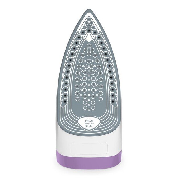Tefal FV2836 Dry & Steam iron Ceramic soleplate 2400 W Purple, White
