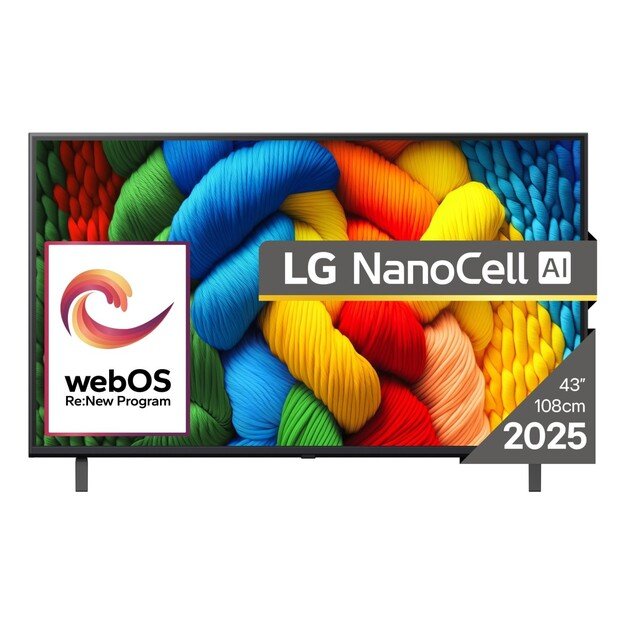 Telewizor 43  LG 43NANO80A3B