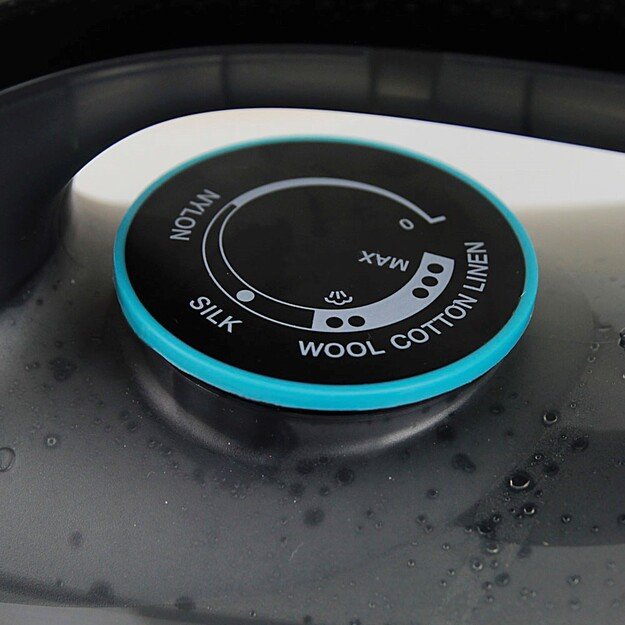 Esperanza EHI010 Steam iron Ceramic soleplate Grey, Black 2600 W 17