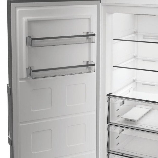 Sidabrinės spalvos &scaron;aldiklis Whirlpool WHMFF 6312 XP4