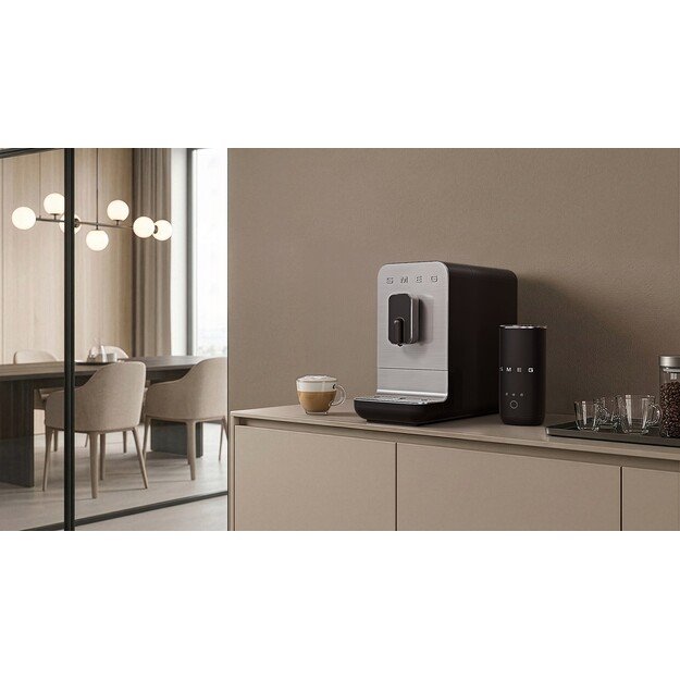 Smeg Collection Espresso Coffee Machine BCC11BLMEU Black