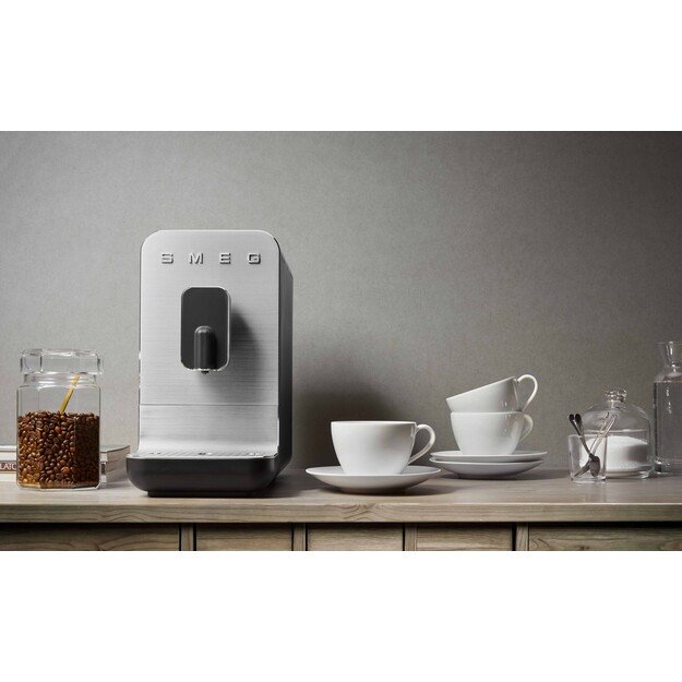 Smeg Collection Espresso Coffee Machine BCC11BLMEU Black