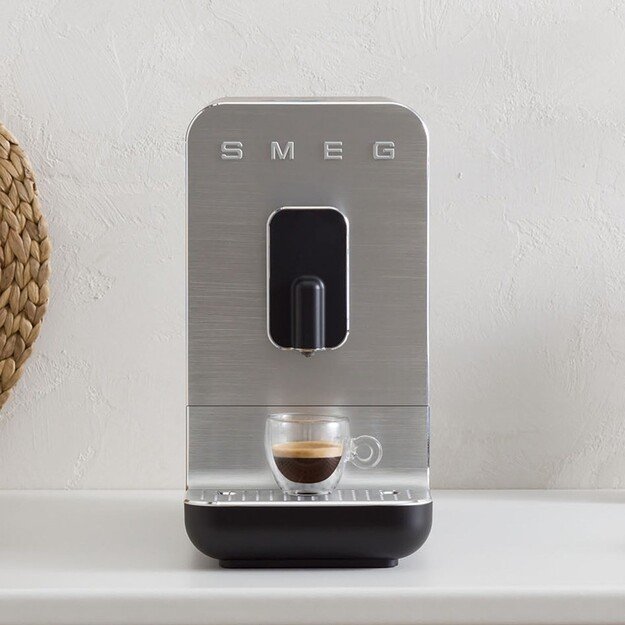 Smeg Collection Espresso Coffee Machine BCC11BLMEU Black