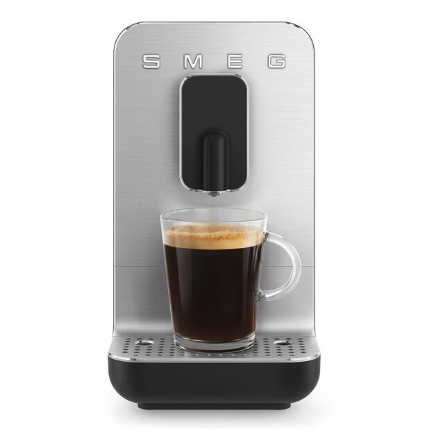 Smeg Collection Espresso Coffee Machine BCC11BLMEU Black