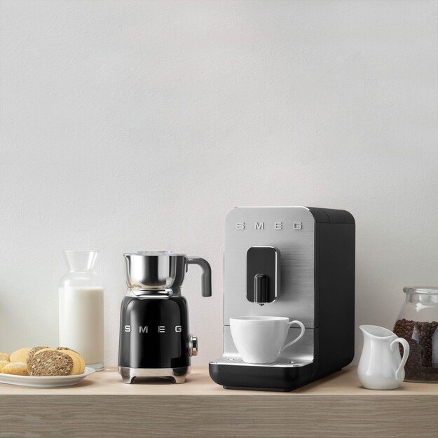 Smeg Collection Espresso Coffee Machine BCC11BLMEU Black