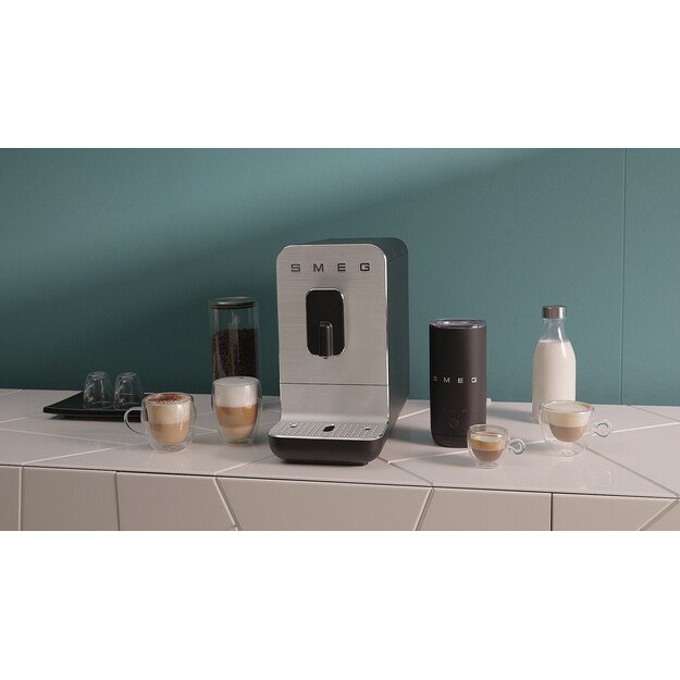 Smeg Collection Espresso Coffee Machine BCC11BLMEU Black