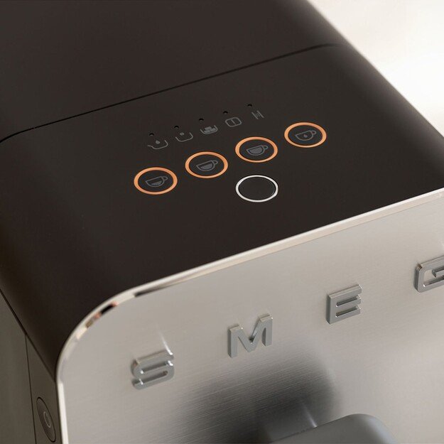 Smeg Collection Espresso Coffee Machine BCC11BLMEU Black