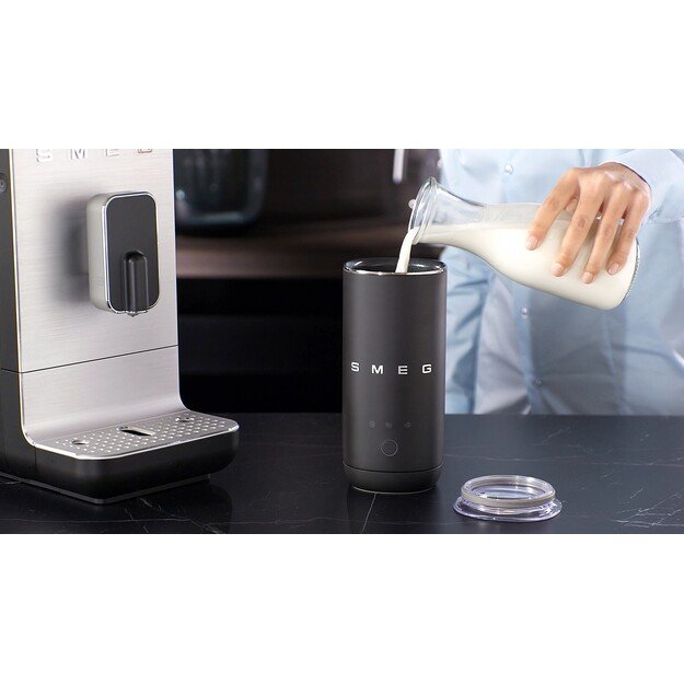 Smeg Collection Espresso Coffee Machine BCC11BLMEU Black
