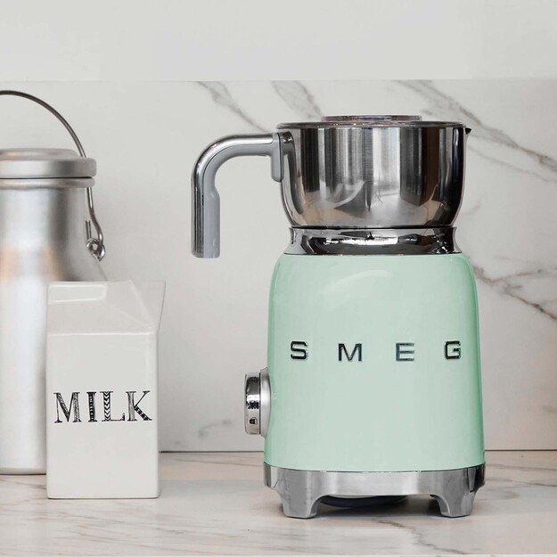 Smeg MFF11PGEU milk frother/warmer Automatic milk frother/warmer Green