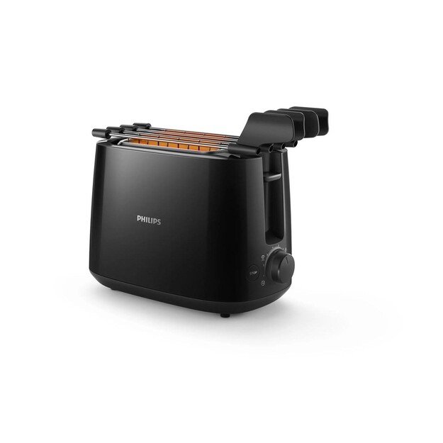 Philips Daily Collection HD2583/90 Toaster 600 W Black