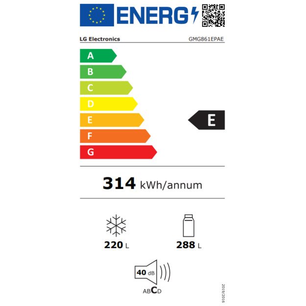 &Scaron;aldytuvas LG GMG861EPAE