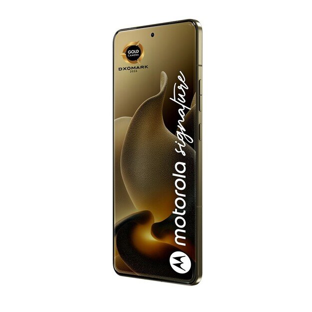 Motorola signature 17.2 cm (6.78 ) Dual SIM Android 16.0 5G USB Type-C 16 GB 512 GB 5200 mAh Gold