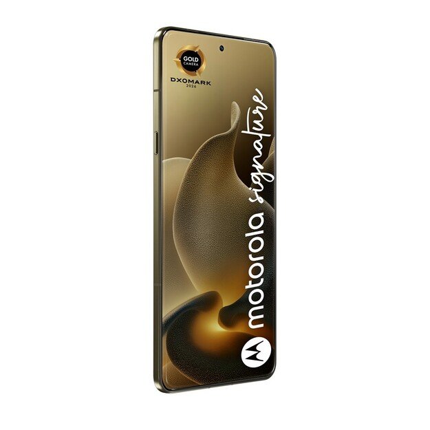 Motorola signature 17.2 cm (6.78 ) Dual SIM Android 16.0 5G USB Type-C 16 GB 512 GB 5200 mAh Gold