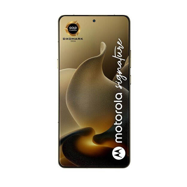 Motorola signature 17.2 cm (6.78 ) Dual SIM Android 16.0 5G USB Type-C 16 GB 512 GB 5200 mAh Gold