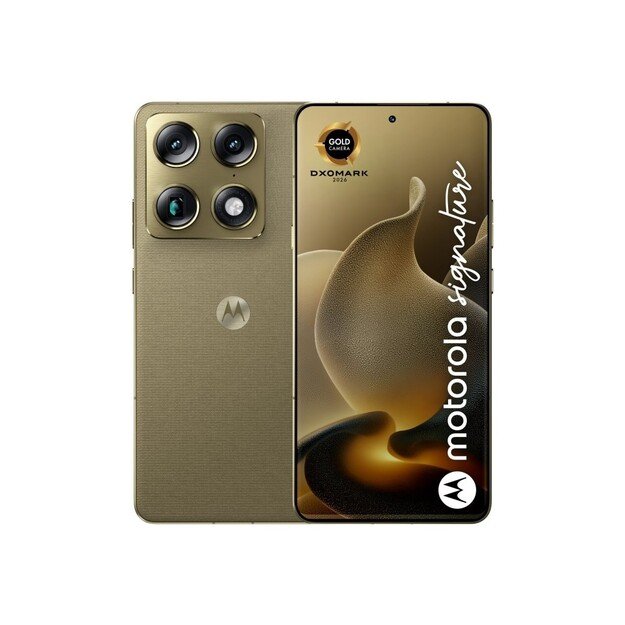 Motorola signature 17.2 cm (6.78 ) Dual SIM Android 16.0 5G USB Type-C 16 GB 512 GB 5200 mAh Gold