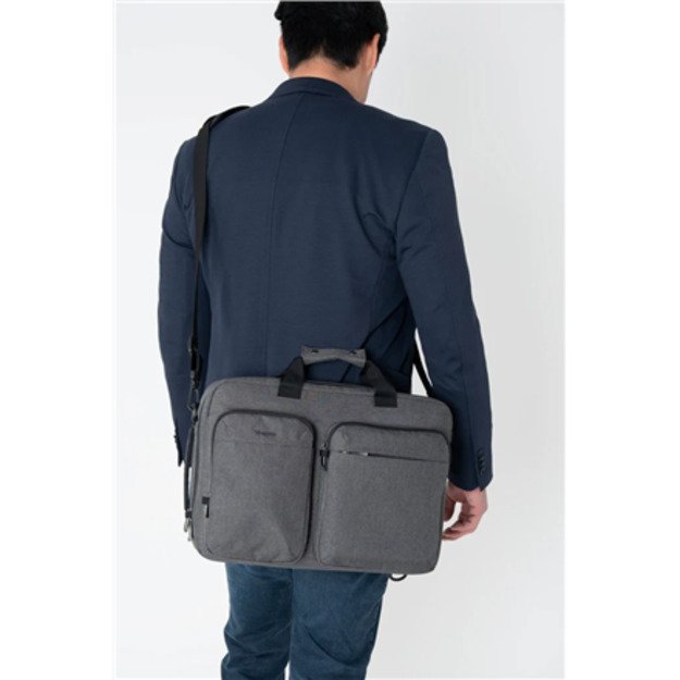 Targus | Hybrid Briefcase | Fits up to size 16   | Backpack | Grey