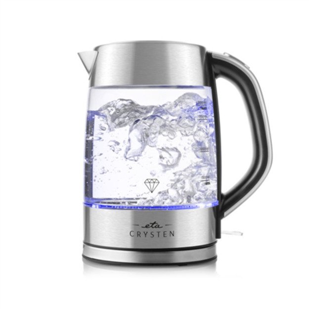 ETA Kettle | ETA415490000 Crysten | Electric | 2100 W | 1.7 L | Glass | 360&deg; rotational base | Glass
