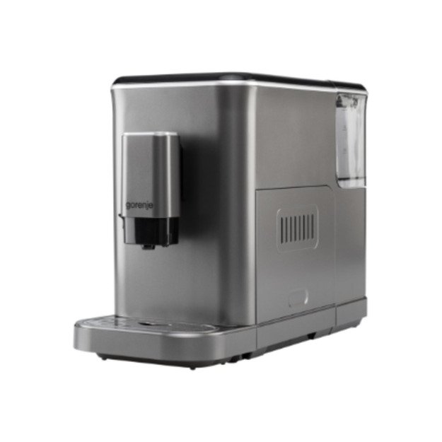 Gorenje Coffee machine GFACM20S Pump pressure 20 bar, Detachable milk frother, Automatic, 1350 W, Stainless steel