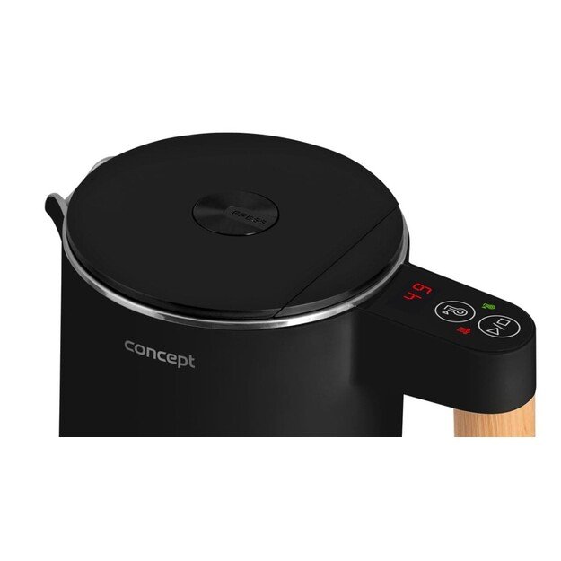 Electric kettle Double Wall 1,5 L Concept Black RK 3301 1