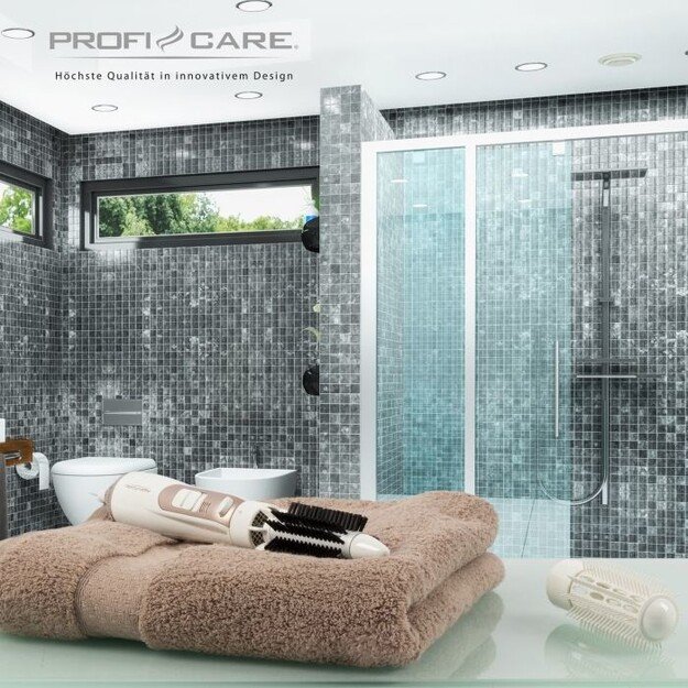 ProfiCare PC-HAS 3011 Hot air brush Warm Champagne, White 800 W 1