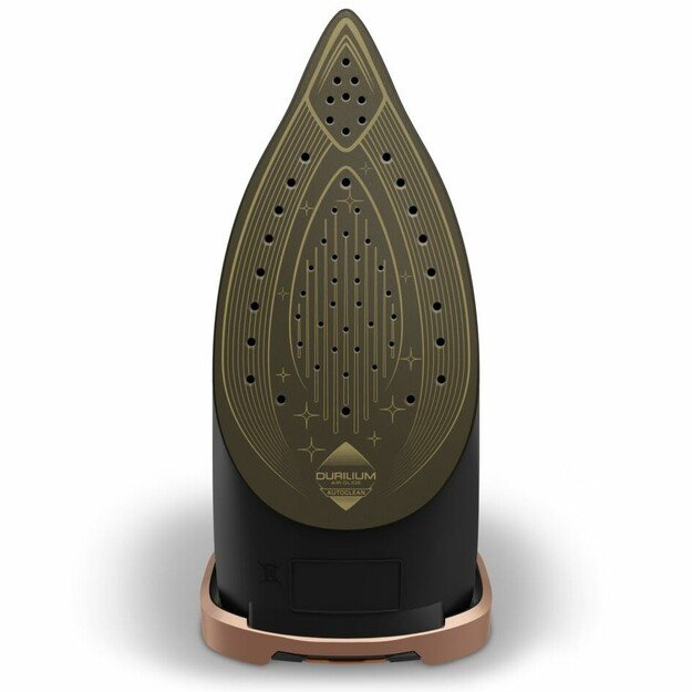 Tefal Ultimate Power Pro FV9E50 Dry and Steam iron Durilium AirGlide Autoclean soleplate 3200 W Black, Copper 8