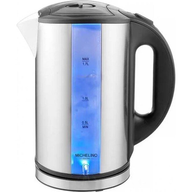 Virdulys Michelino 74320 1.7l ner plieno/juodas