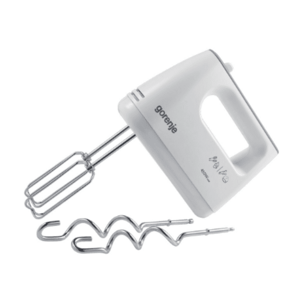 Gorenje | Mixer | M420CW | Hand Mixer | 450 W | Number of speeds 5 | Turbo mode | White