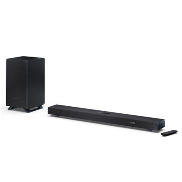 Sharp | 3.1.2 Dolby Atmos/DTS:X Soundbar with Wireless Subwoofer | HT-SBW53121(BK) | Bluetooth 10