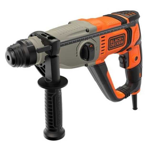 Black&Decker Hammer Drill BEHS02K-QS 800W SDS+ , Kit Box | BLACK & DECKER