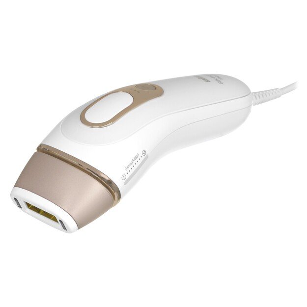 Braun Silk-expert Pro 5 Epilator | PL5052 | Bulb lifetime (flashes) 400.000 | Number of power levels 10 | White/Gold