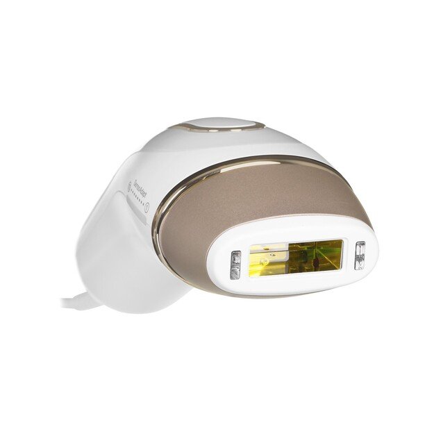 Braun Silk-expert Pro 5 Epilator | PL5052 | Bulb lifetime (flashes) 400.000 | Number of power levels 10 | White/Gold