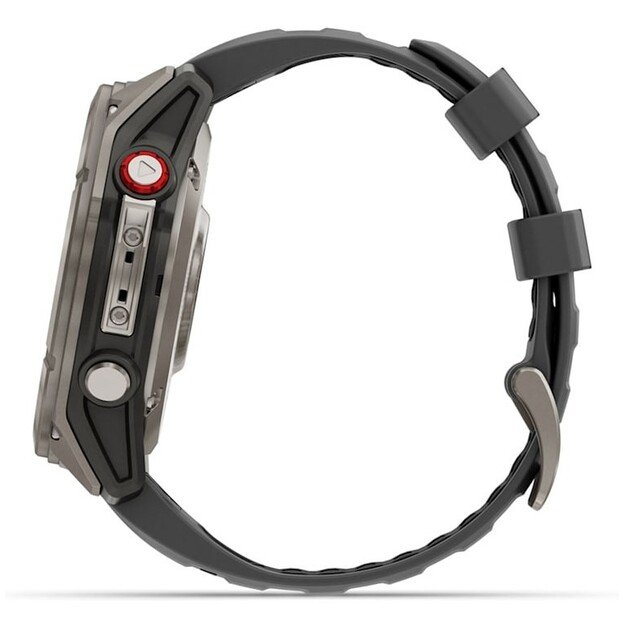 Garmin fēnix 8 Pro 3.56 cm (1.4 ) AMOLED 51 mm Digital 454 x 454 pixels Touchscreen Graphite, Titanium Wi-Fi GPS (satellite)