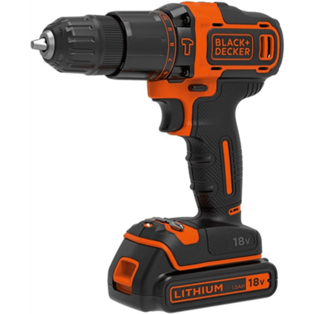 Black&Decker 18V 2G Hammer w 400mA ch in Kitbox BDCHD18K-QW | BLACK & DECKER