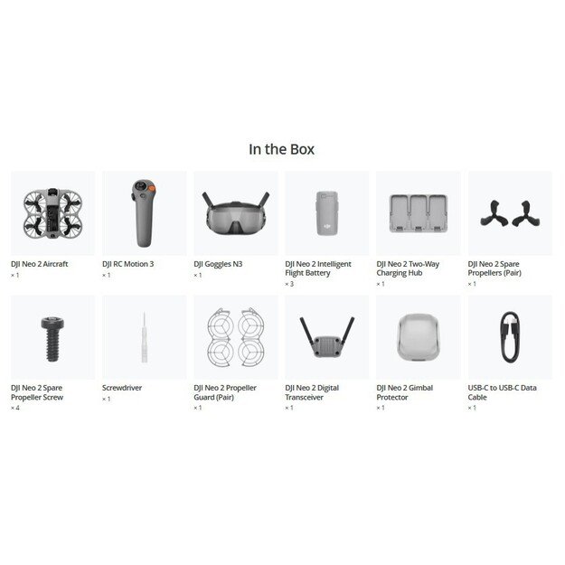 DJI Neo 2 Motion Fly More Combo 1