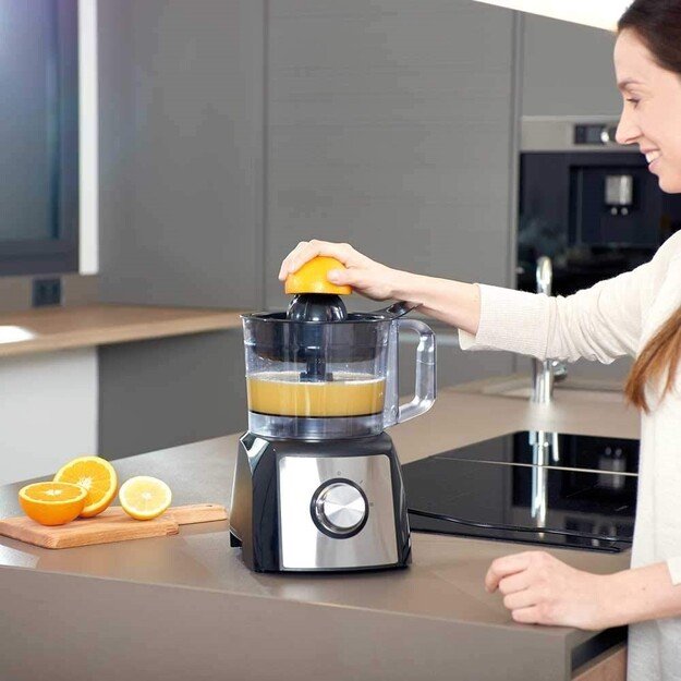 Black & Decker BXFPA1200E food processor 1200 W 1.5 L Black, Stainless steel