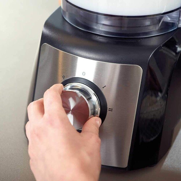 Black & Decker BXFPA1200E food processor 1200 W 1.5 L Black, Stainless steel