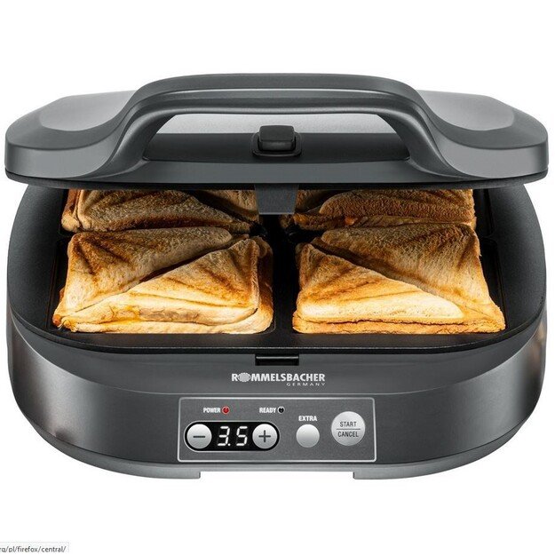 ROMMELSBACHER TOASTER 4TOSTY XL AMERICAN ST 1800