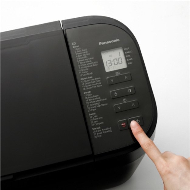 Panasonic | Bread Maker | SD-R2530 | Power 550 W | Number of programs 30 | Display Yes | Black 2