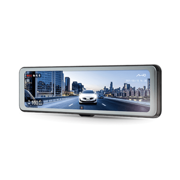 Mio MiVue R860WD, Dash Cam | GPS | Wi-Fi | Front and rear cams synchronized for recording with an unobstructed view