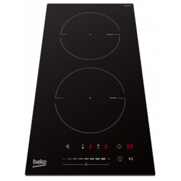 BEKO Hob | HDI32400TO | Induction | Number of burners/cooking zones 2 | Touch control | Timer | Black 3