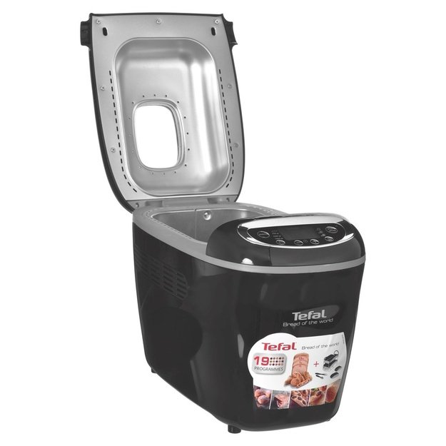TEFAL | Bread Maker | PF611838 | Power 1600 W | Number of programs 19 | Display LCD | Black