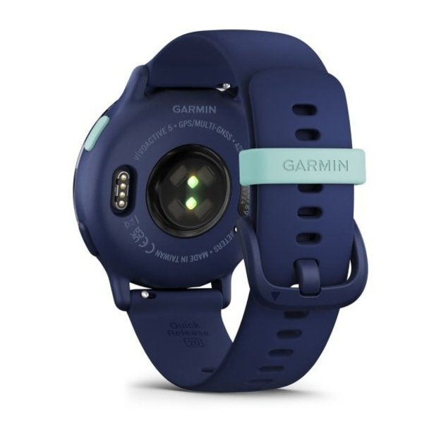Garmin Vivoactive 5 3.05 cm (1.2 ) AMOLED Digital 390 x 390 pixels Touchscreen Blue Wi-Fi GPS (satellite)