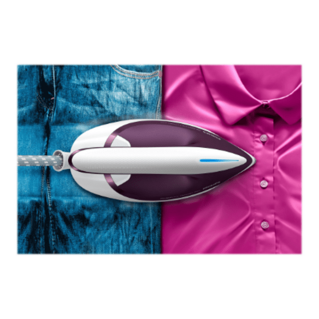 Philips | Ironing System | GC7933/30 PerfectCare Compact Plus | 2400 W | Continuous steam 120 g/min | Purple