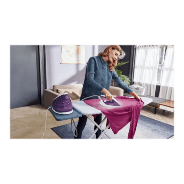 Philips | Ironing System | GC7933/30 PerfectCare Compact Plus | 2400 W | Continuous steam 120 g/min | Purple