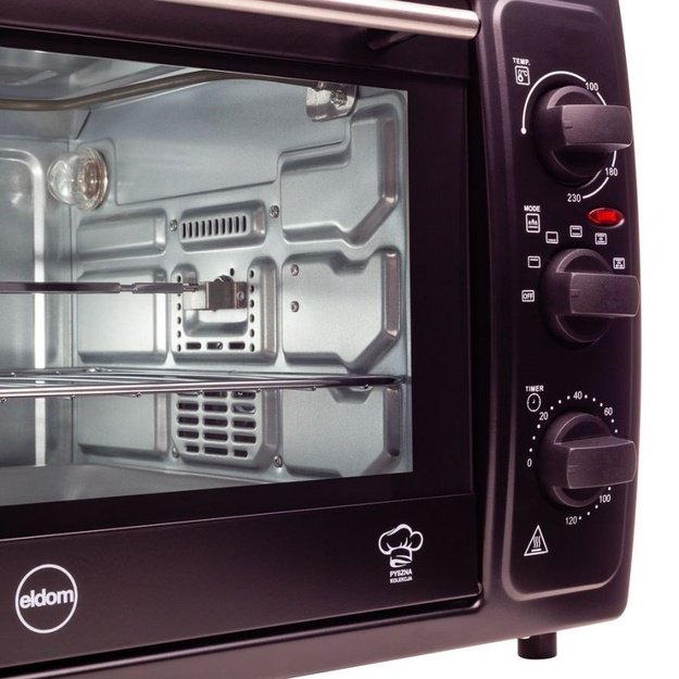 Oven ELDOM PR500 (2000W, black color)