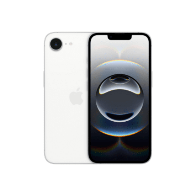 Apple | iPhone 16e | White | 6.1   | Super Retina XDR | 2532 x 1170 pixels | A18 | Internal RAM 8 GB | 128 GB | Dual SIM | Main