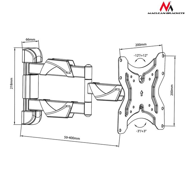 MACLEAN HANDLE TO THE TV MC-742