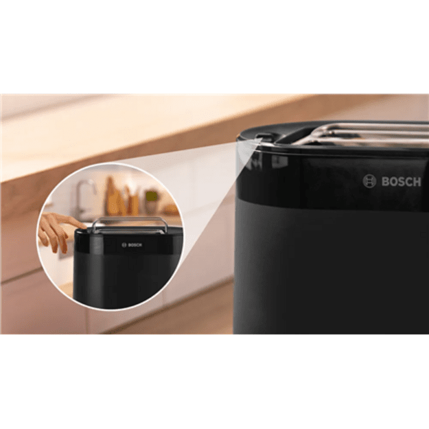 Bosch Compact Toaster | TAT2M123 MyMoment | Power 950 W | Number of slots 2 | Housing material Plastic | Black