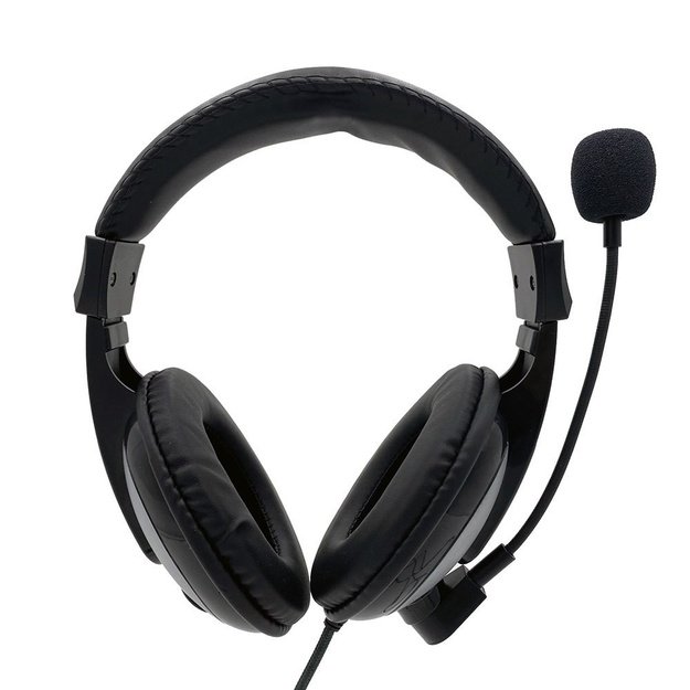 Wired headphones with microphone TURDUS 2x 3,5 mm MT3603