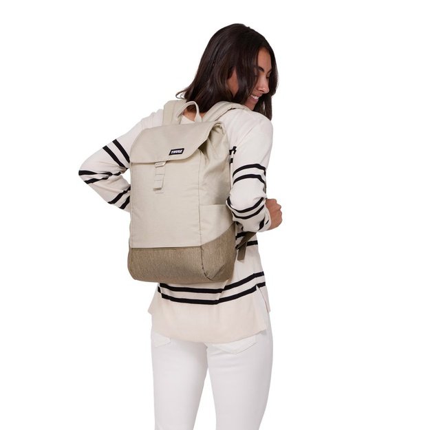 Thule | Backpack 16L | Lithos | Fits up to size 16   | Laptop backpack | Pelican Gray/Faded Khaki